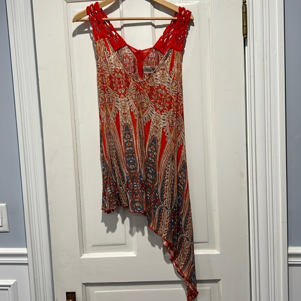 Free People print top
